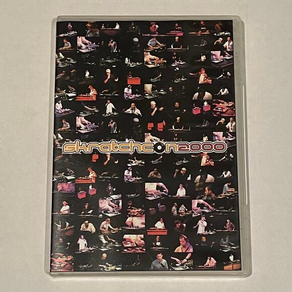 Skratchcon 2000 DVD turntablism dj q-bert craze hip hop y2k babu roc raida - Picture 1 of 3